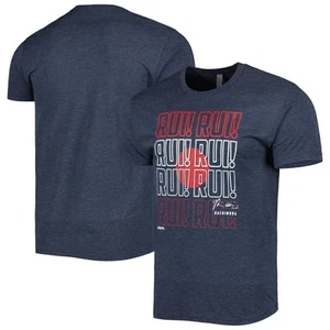 Camiseta para hombre Rui Hachimura azul marino 3 puntos Champ triple mezcla - Imagen 1 de 3