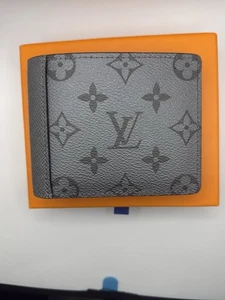 LV Louis Vuitton Taigarama Portefeuille Multiple Wallet Gray - Picture 1 of 5