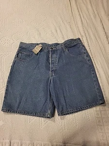 Vintage Brittania Loose Fit Button Fly Shorts Herren 42 Denim Relaxed 1990s - Bild 1 von 10