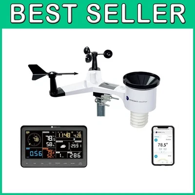 Wireless Weather Station with UV and Rain Sensors - Image 1 of 4