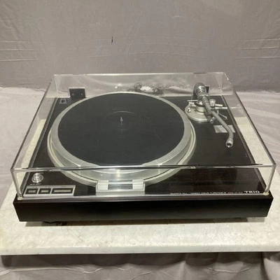 Trio Kenwood KP-7070 Direct Drive Turntable Record Player Vintage Japan - Image 1 of 4