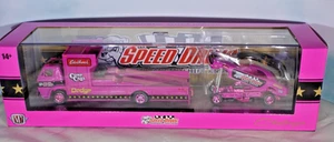 1/64th M2 Auto Haulers R86 Speed Dawg 1966 Dodge L600 & 1971 Challenger FC CHASE - Picture 1 of 1