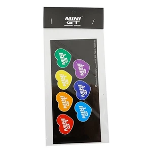 Mini GT Colorful Hearts Sticker Set 7.3x16cm - Picture 1 of 2