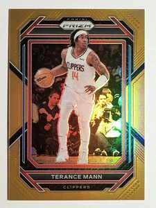 2022-23 Panini Prizm Prizms Orange #137 Terance Mann - Picture 1 of 2