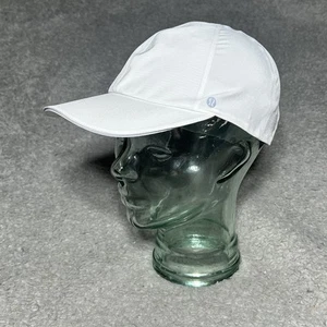 Lululemon weißer Strapback Hut Einheitsgröße verstellbar - Bild 1 von 13