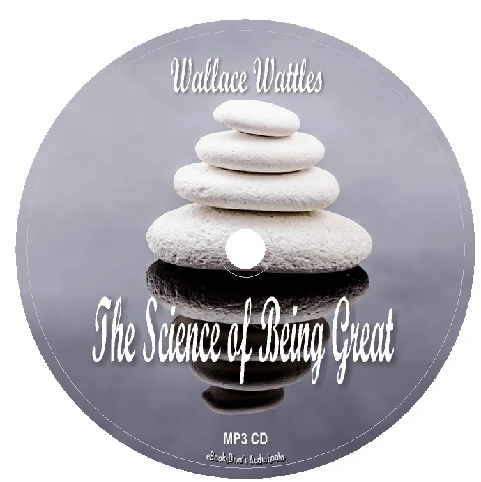 Science of Being Great Wallace Wattles Self-Help Audiobook in 1 MP3 Audio CD - Image 1 of 1