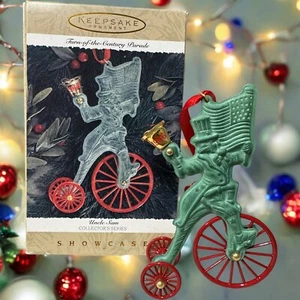 Vintage 90s Hallmark Collectors Series Uncle Sam Ornament Turn of the Century - Picture 1 of 7