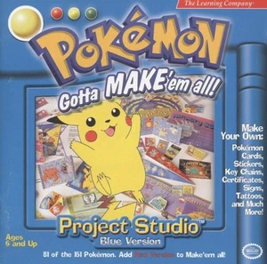 Pokémon: Gotta Make'em All! Project Studio - Blue Version - Picture 1 of 1