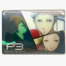 Persona 3 The Movie Akihiko Sanada Mitsuru Kirijo Fuka Trading Clear Card Wafer