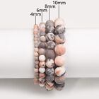 Beads Bracelet Natural Stone Stretch Bracelets for Women Men Jewelry