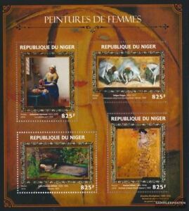 Niger 4402-4405 Sheetlet (complete. issue.) MNH 2016 Women on Paintings