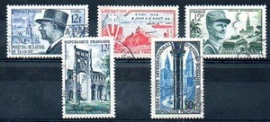 Timbre de France N° YT 982 -> 986 Oblitérés - Imagen 1 de 1