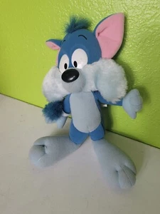 Vintage Tiny Toon Adventures Furrball 12" Plush Cat Playskool WARNER Bros 1990 - Picture 1 of 6