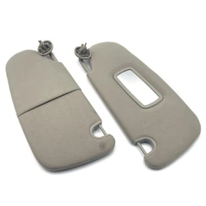Pair of Sun Visor Beige For 2002-2009 Dodge Ram 1500 2500 3500 Left&Right - Picture 1 of 7