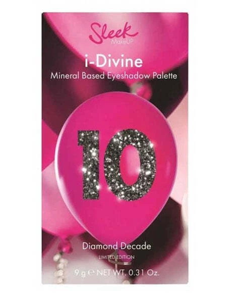 Sleek Make Up Sleek I Divine Eyeshadow Palette Diamond Decade 1154 - Image 1 of 1
