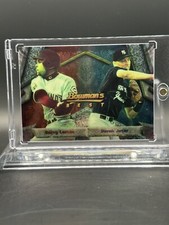 1994 Bowman's Best Derek Jeter Rookie RC & Barry Larkin #95 HOF Yankees Reds