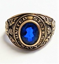 10k Navy Ring Products For Sale Ebay