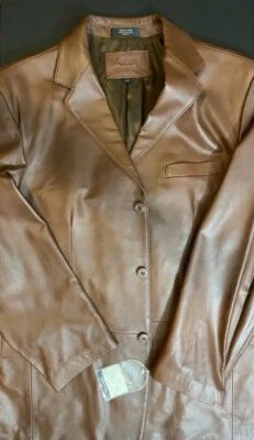 blazer vintage de piel de cordero Foto 1 de 4