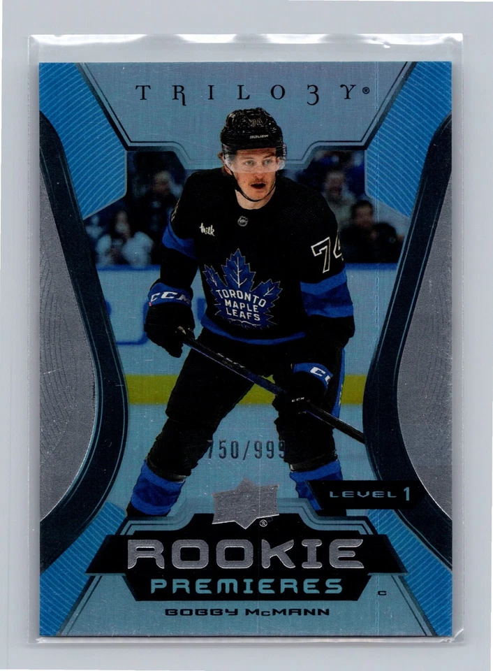 2023-24 Upper Deck Trilogy Rookie Premieres #124 Bobby McMann /999 (RC) - Image 1 of 1