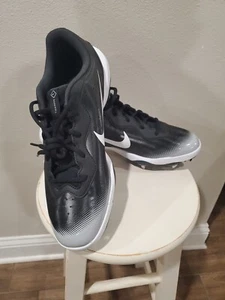 Nike Alpha Huarache Varsity 4 Low Men's Baseball Cleats DJ6516-010 Size 12 NEW - Picture 1 of 7