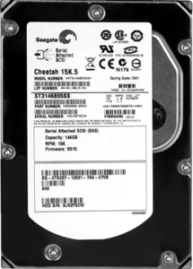 Hard Drive Dell 0TK237 TK237 ST3146855SS 146GB 15000RPM 16MB SAS 3.5" Inch - Picture 1 of 3