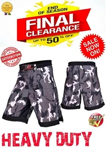 Men's MMA Boxing Shorts - High-Performance, Comfortable & Built for Combat - Picture 1 of 72