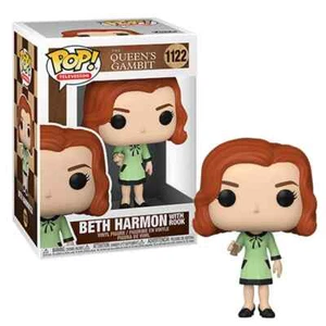 Queen's Gambit Beth Harmon + Rook 1122 Funko Pop Vinyl New in Mint Box + P/P - Picture 1 of 1