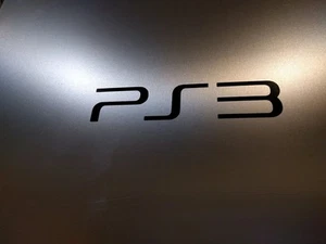 2 Pack PS3 logo Vinyl Decal Sticker Gloss Black 7" x 1.5" - Picture 1 of 5