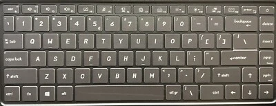 MSI Prestige 15 GAMING LAPTOP KEYBOARD BACKLIT SINGLE REPLACEMENT KEYS KEYCAPS - Image 1 of 4