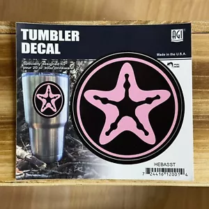 Star Fish Sea Dollar Sticker Tumbler Decal Pink Gift Beach Water Salt Life - Picture 1 of 2