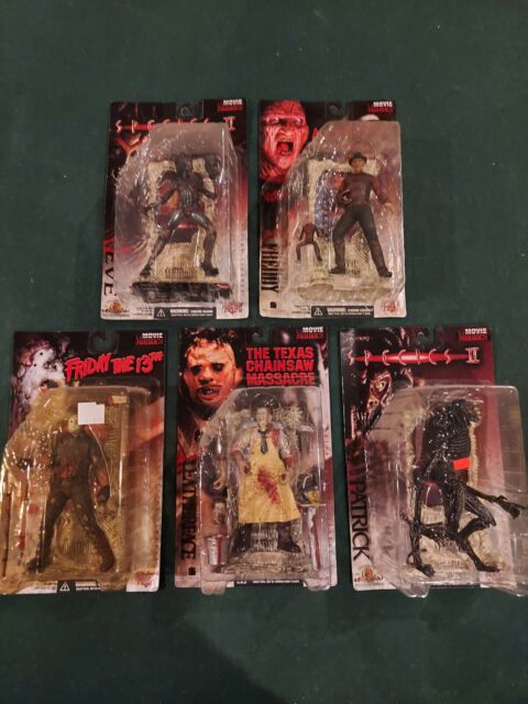 Movie Maniacs lot Leatherface Freddy Jason