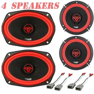 Cerwin Vega 360W Front & 420W Rear Door Speakers for 1998-2007 Honda Accord - Picture 1 of 7