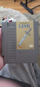 Zelda II: The Adventure of Link (Nintendo NES, 1988) *Gray* Cartridge Only