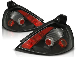 rear lights for RENAULT MEGANE II 2002 2003 2004 2005 hatchback black - Picture 1 of 1