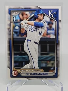 2024 Bowman Draft - 1st Bowman Jac Caglianone #BD-8 (RC) Royals - Bild 1 von 2