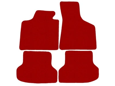 Basic Tapis de sol pour Audi TT 2006-2014 Rouge ensemble - Photo 1/4