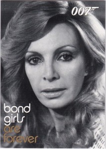 JAMES BOND IN MOTION BOND GIRLS ARE FOREVER INSERT BG55 CASSANDRA HARRIS 