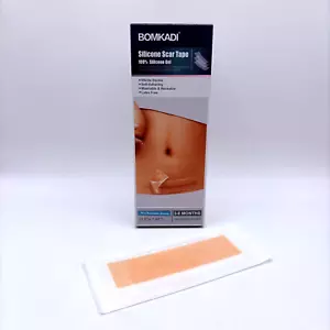Scar Removal Silicone Tape Hypertrophic & Keloids 1.5'' x 7.87'' x30 Strips FDA - Picture 1 of 14