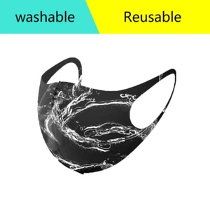 5Pcs Summer UV Protection Mask 3D Ice Silk Breathable Traceless Washable - Picture 1 of 16