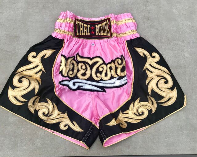 Pantalones Cortos para Mujer de Boxeo KWON PROFESSIONAL BOXING (M -  Poliéster - Rosa)