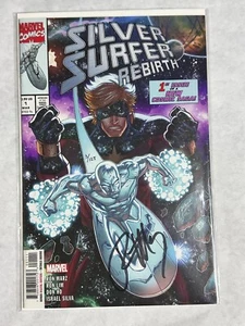 Silver Surfer Rebirth #1 (2022) Firmado por Ron Marz con Certificado de Autenticidad | Marvel Comics | Casi Nuevo - Imagen 1 de 4
