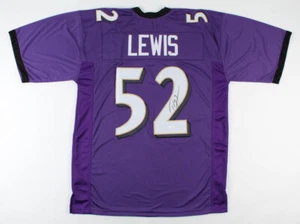 Ray Lewis Signed Ravens Jersey (JSA COA) 13xPro Bowl L.B, / 2xSuper Bowl Champ - Picture 1 of 6