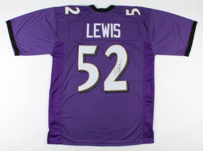 Ray Lewis Signed Ravens Jersey (JSA COA) 13xPro Bowl L.B, / 2xSuper Bowl Champ - Image 1 of 4
