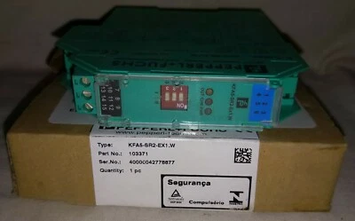 Pepperl+Fuchs KFA5-SR2-Ex1.W 1-channel isolated Switch Amplifier P/n: 103371 - Image 1 of 4