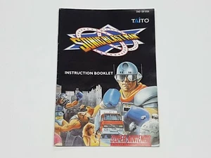 Sonic Blast Man Authentic Original SNES Super Nintendo Manual Only *damage - Picture 1 of 11