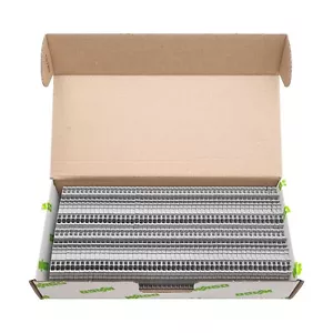 Lot of 100 Wago 2001-1201 TOPJOB Feedthrough Terminal Block, 600V 15A, DIN Rail - Picture 1 of 6