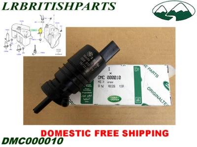 GENUINO LAND ROVER PARABRISAS DELANTERO MOTOR BOMBA RANGE ROVER 2003 - 2005 DMC000010 Foto 1 de 4