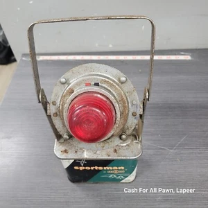Vintage 6-Volt Ray-O-Vac Sportsman Lantern No 305 w battery camping retro 1960s - Picture 1 of 5