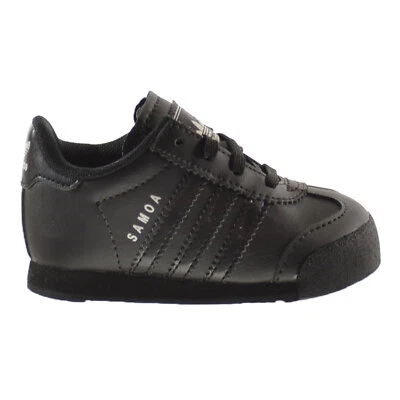 Tênis Adidas Samoa I Infantil Core Preto-Core Preto-Metálico Prata s85297 - Imagem 1 de 4
