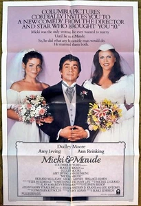 "Micki und Maude" Er liebt sie beide, also heiratet er beide - 27x41" - Filmposter - Bild 1 von 1